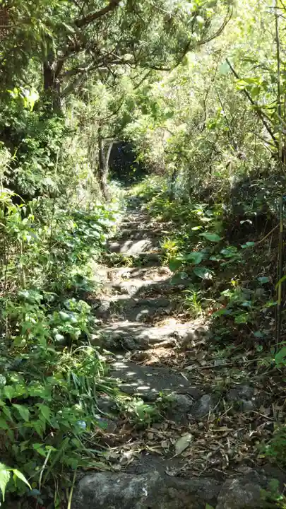帝釈山女神社の自然