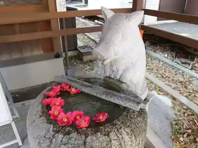護王神社の手水舎