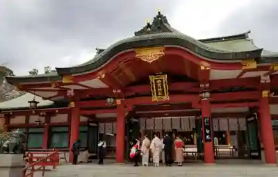 西宮神社の本殿・本堂