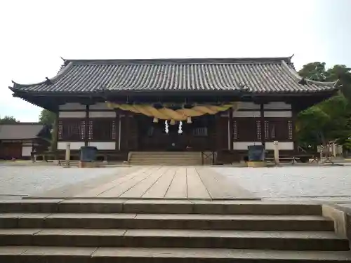 阿智神社の本殿・本堂