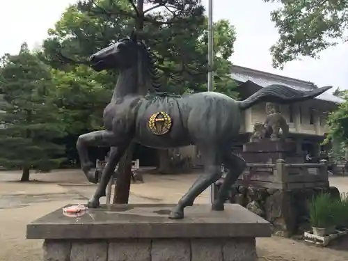 藤森神社の狛犬