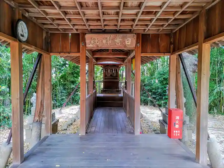 日吉社(牛田町)の本殿・本堂