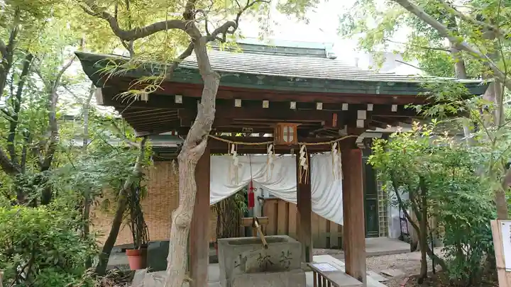 堀越神社の手水舎