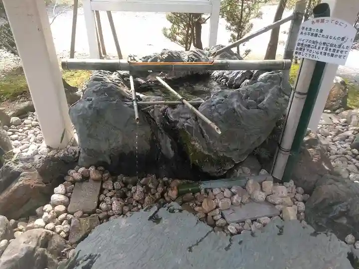 宇部護国神社の手水舎