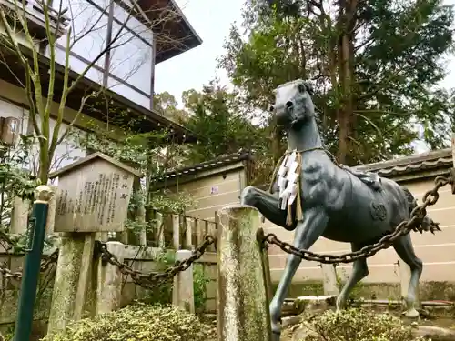 粟田神社の狛犬