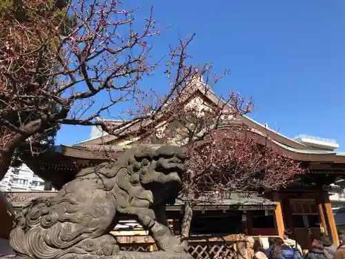 湯島天満宮の狛犬