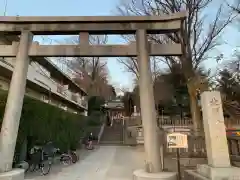 北澤八幡神社の鳥居