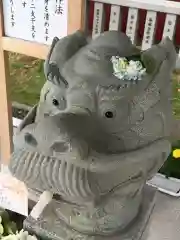 新川皇大神社の手水