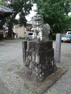 松合年神社の狛犬