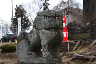 多田野本神社の狛犬