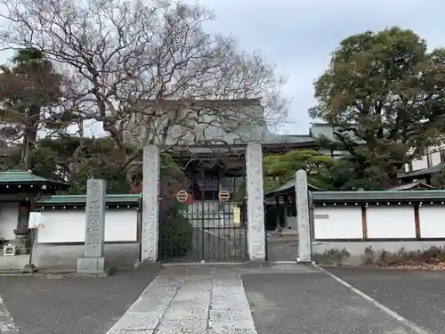 長松寺の山門・神門
