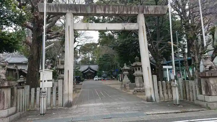 日置神社の鳥居