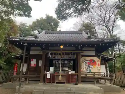 安居神社の本殿・本堂
