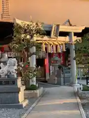 萱島神社の鳥居