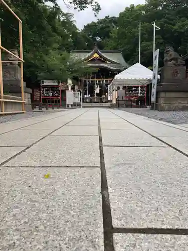 鎮守氷川神社の庭園