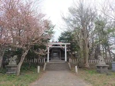 留萌神社の鳥居