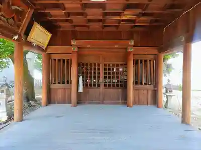神明社(五之割神明社)の本殿・本堂