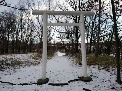東中音更神社の鳥居