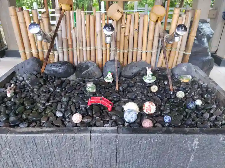 上川神社の手水舎