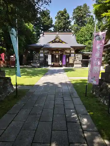 鏡石鹿嶋神社の本殿