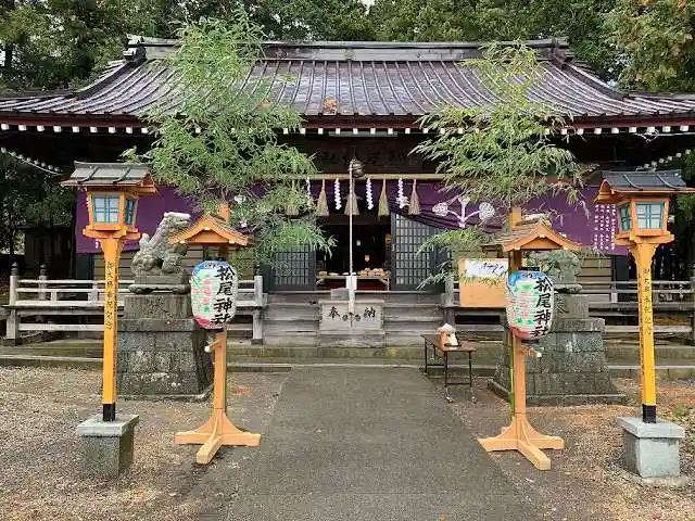 松尾神社の本殿・本堂