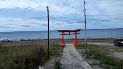 島古丹稲荷神社の景色