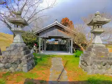 神明社(下大牧)の本殿・本堂