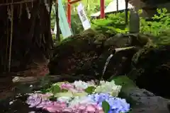 磐椅神社の手水