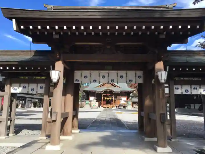 白鷺神社の山門・神門