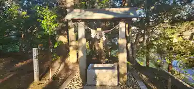 伊勢大御神上大神宮の手水舎