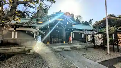 白金氷川神社の本殿・本堂