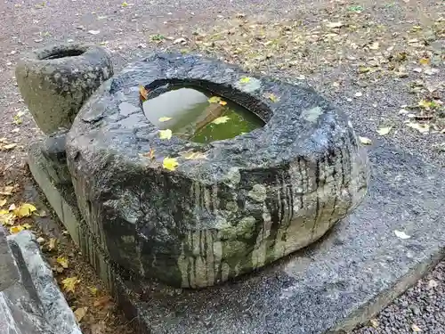 熊碓神社の手水舎