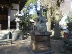 浅間神社の狛犬