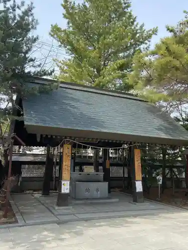 北見神社の手水舎