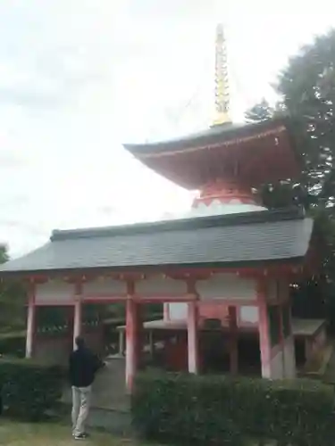 水晶山 常福寺の塔