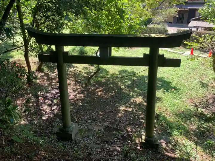 浅間神社の鳥居