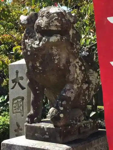 神館飯野高市本多神社の狛犬