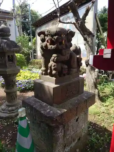 岡村天満宮の狛犬