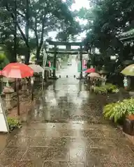 東海市熊野神社の庭園