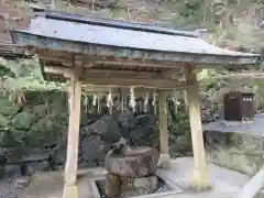 由岐神社の手水