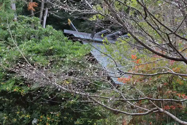 開成山大神宮の庭園