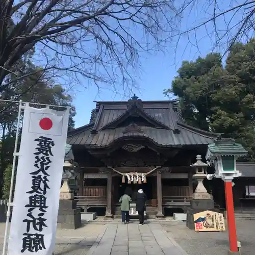 田無神社の本殿・本堂