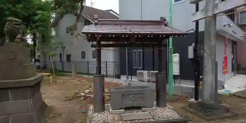 今井神社の手水舎