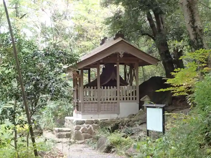 月水石神社の本殿・本堂