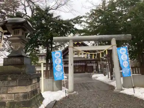 新琴似神社の鳥居