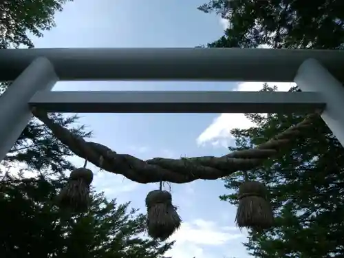 鹿追神社の鳥居