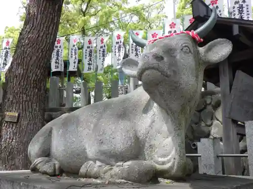 長草天神社の狛犬