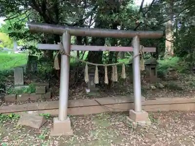 荻作神社の鳥居