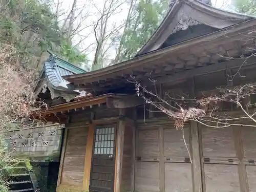 涌釜神社の本殿