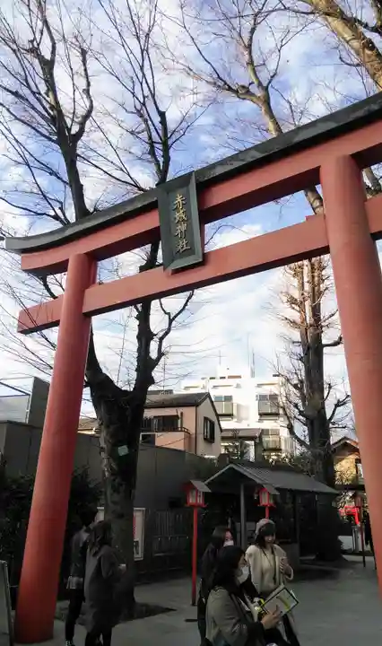 赤城神社の鳥居